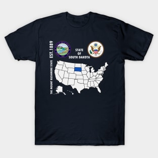 State of South Dakota T-Shirt